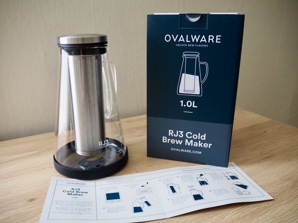 Cold Brew Maker by OVALWARE - 1.0L/1.5L